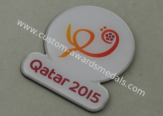 _ Soft Fridge Magnet Badges Award Badges Brass Offset Printing 0.8 Mm Thickness