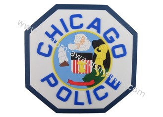 Kundenspezifische Chicago-Polizei 2D PVC-Küstenmotorschiff, kundenspezifische Getränk-Küstenmotorschiffe für Getränk, Bier