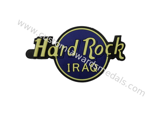 _ Hard Rock Refrigerator Magnet, Soft Pvc Promotional Fridge Magnet, 2D