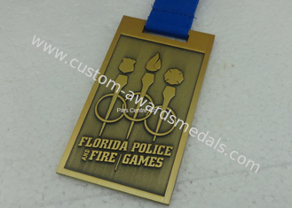 Kundengebundene Marathon-Medaillen des Gold3d, Druckguss-Sport-Medaillen, Band-Email-Medaillen mit Zink-Legierung