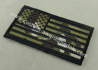 AMERIKANISCHE Armee-Flecken, kundenspezifische Stickerei-Flecken für Verein und Uniform