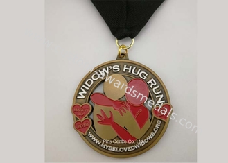 Kundenspezifische Bronzemedaillen email Jiu Jitsu, Druckguss-Andenken-Zink-Legierungs-Kanada-Medaillen
