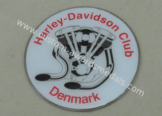 Fotogeätzte Ausweise der Andenken-3.0inch, Harley Davidson-Verein-Epoxy-Kleber Ausweis
