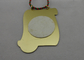 Messing-/Kupfer-/Edelstahl-/Aluminium-Karnevals-Medaille Narrenzunft Murg mit der zwei Farbschnur