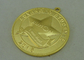 3D Druckguss-Medaillen-Zink-Legierungs-Material mit Vergolden 50 Millimeter
