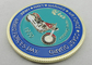 Messing/Zink-Legierungs-/Zinn-Marine-Marineinfanteriekorps prägen,/Harley Davidson personifizierte Münzen mit Seil-Rand