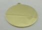 Flachrücken-Freimaurer-Zink-Legierungs-Email-Medaille mit Zink-Legierung Druckguß, Vergolden
