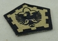Das Pentagon kleidet Flecken-Ausweise, kundenspezifische Stickerei-Flecken mit Flausch