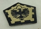 Das Pentagon kleidet Flecken-Ausweise, kundenspezifische Stickerei-Flecken mit Flausch