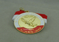 Druckguss-weiche Email-Medaille, Marathonlaufen-Medaille mit Druckband