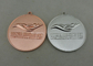 Multi überziehende 3D Druckguss-Sport-Medaillen, kundengebundene Preis-Medaillen, indem sie stempeln