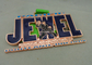 Karnevals-Email-Medaillen Druckguß mit eingefügtem Stück CFK