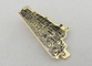 Kleines Nickel-kundenspezifisches Gold personifiziertes Bindungs-Stangen-Geschenk mit schwarzem Epoxidzug