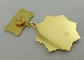 Gewohnheit Gold-3D Ural Meh Zavo spricht Medaillen, 40mm nachgemachtes hartes Email zu