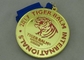 Karate-Sport-Preis-Email-Medaillen-kundenspezifische Judo-Schulband-Medaillen Druckguß