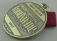 Wein sterben Form-Medaillen, Legierungs-Preis-Medaillen-antike Bronzefarbe des Zink-3D