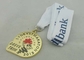 Maraton-Sport-Email-Medaillen-Zink-Legierungs-Bänder, besonders angefertigt
