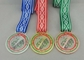 Ei-Jagd Triathlon-Band-Medaillen-Verkupferung, farbenreiches Drucken