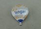 Fördernd sterben getroffener Sungas-Ballon-weicher Email Pin mit Epoxy-Kleber