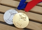 Olympischer Fußball-Marathon-Preis-Militärandenken wird die kundenspezifische Kriegs Legierung des Zink-3D deutlich