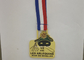 Personifizierte Email-Medaillen-Bänder, Preis-Karate-Medaillen Druckguß