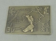Marathon-Medaille sterben vorbei Form mit Zink-Legierungs-Antike überziehendes Messing3D