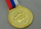 Legierung materielles Russland des Zink-3D sterben Form-Medaillen-Vergolden 45 Millimeter