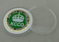 Die kundenspezifischen Militärmünzen 2,0 Zoll KCCO durch Messing sterben geschlagen und Vergolden