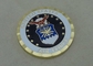 Personifizierte Münze für US-Luftwaffe mit kupfernem Material 2,0 Zoll und Diamant-Schnittkante