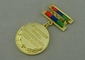 Militärgewohnheit spricht Medaillen-Zink-Legierung zu, die 2 PC doppelte Seite 3D kombinierten