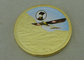 Confoederatio Helvetica personifizierte Münzen, Zink-Legierung Druckguß mit Vergolden-Armee-Münze