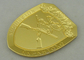2,5&quot; nebelhafte Goldpreis-Ausweise, volles 3D durch Messing stempelte Armee-Ausweise
