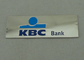 Bank-Ausweise der Andenken-KBC Druckguß mit glänzendem Nickel, klebender Hahn