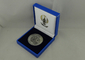 Samt-Kasten-Militär personifizierte Münzen, Legierung des Zink-3D Druckguss-und Antiken-Versilberung