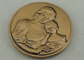 Antikes Gold Russland personifizierte Münzen, Legierungs-Münze Zink-2,0 Zoll volle 3D