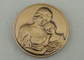Antikes Gold Russland personifizierte Münzen, Legierungs-Münze Zink-2,0 Zoll volle 3D