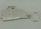 50,8 Millimeter Schlüsselring-Silber der Zink-Legierungs-3D Druckguß für Förderung