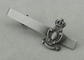 Antikes Silber personifizierte Bindungs-Stange und Manschettenknopf, Legierungs-Bindungs-Reißnagel des Zink-3D