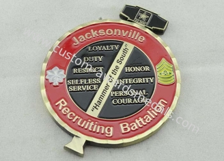 Jacksonville personifizierte die Münzen, die für hervorragende Leistung, Diamant-Schnittkante zugesprochen wurden