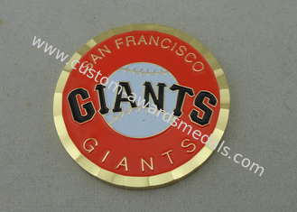 Sterben getroffene San Francisco Giants personifizierte Münzen 2,0 Zoll und Vergolden