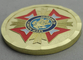 Zink-Legierungs-Vergolden-Veterane von Auslandskriegs-personifizierten Münzen mit weichem Email, für Gedenk