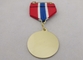 Kundenspezifische Eisen-oder Messing-oder Kupfer-Andenken-Geschenk-Medaille, Offsetdruck-Band-Medaille, ohne zu überziehen