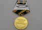 Weiches Email kundenspezifische Medaillen-Preise mit Vergolden-nebeligem Farbe Special-Band