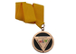 Druckguss-Band-Medaillen mit nachgemachtem hartem Email, Verkupferung und Vergolden, 2 Niveaus
