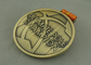 Druckguss-Stangentanz-Zink-Legierungs-Medaillen-Preis-Medaillon-antikes Gold 100 Millimeter