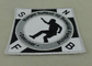 Flausch personifizierte Baseball-kundenspezifische Stickerei-Flecken für Förderung