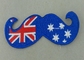 Australien gesponnene kundenspezifische Stickerei bessert Revers für Geschäft aus