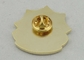 35-Millimeter-sterben sammelbares hartes Email Pin-Geschenk, Entwurf 3D getroffenes Vergolden