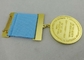 3.0mm Vergolden-kundenspezifische Medaille spricht Zink-Legierung mit weichem Email zu
