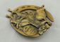 4.0mm Hochrelief 3D sterben Form-Medaillen durch antikes Vergolden für Geschenk
